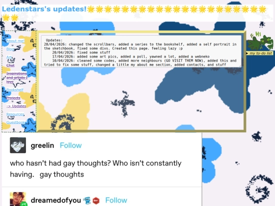 updates screenshot
