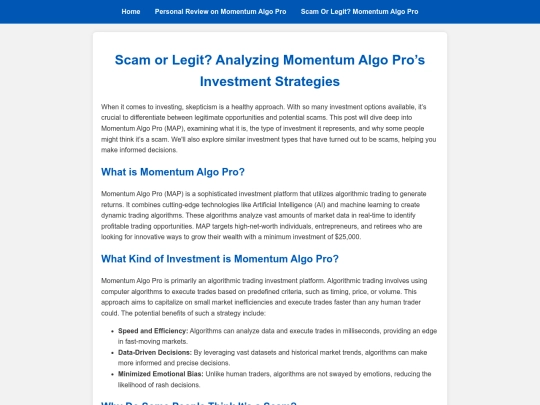 scams screenshot