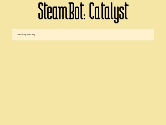 art-steambot screenshot