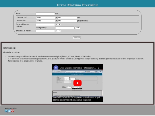 Fotogrametria/EMP/EMP screenshot
