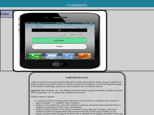 Mod9/hosted/Javascript_CronoEventosTactilesAjustable screenshot