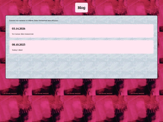 shoegaze-blog screenshot