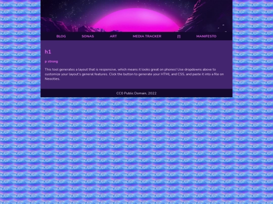 blog screenshot