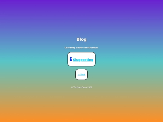 blog screenshot