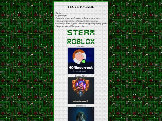 gamer screenshot