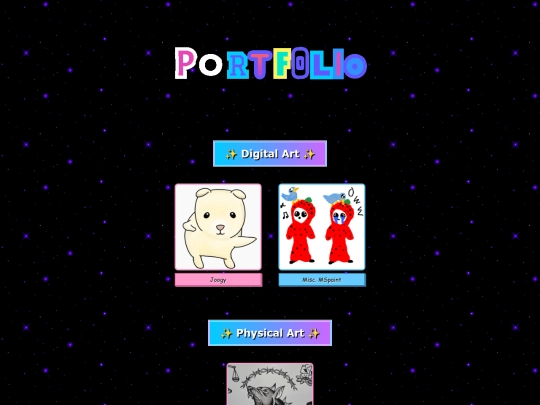 portfolio screenshot