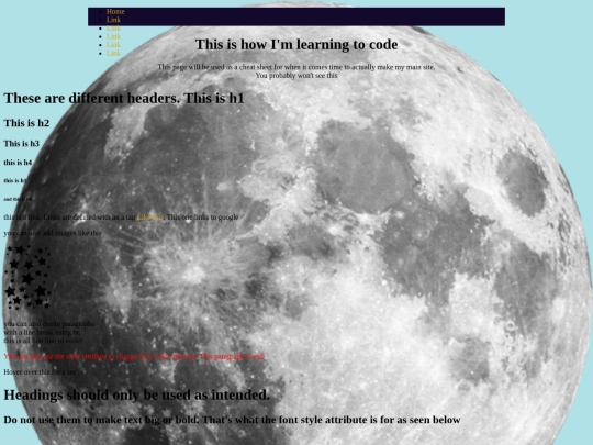 tutorials/introtohtml screenshot
