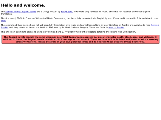 index screenshot