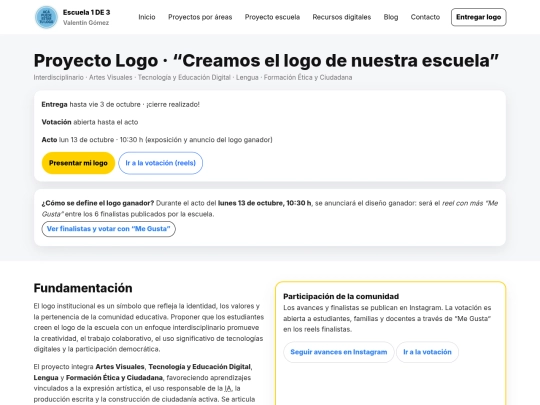 proyecto-logo screenshot