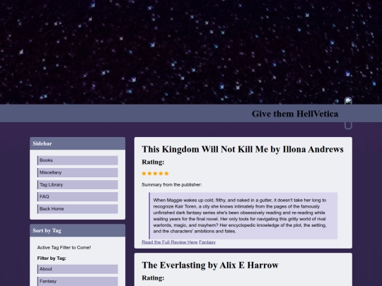 books screenshot