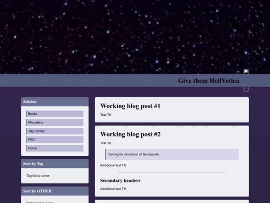 miscellany screenshot