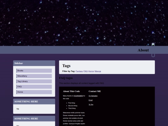 tags screenshot