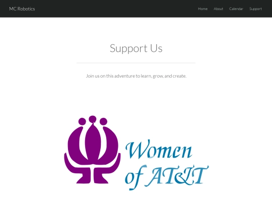 support screenshot