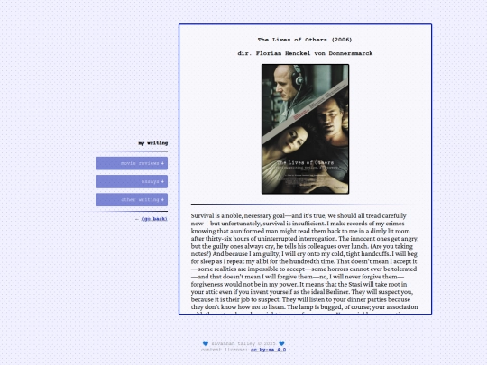 words/review/lives screenshot