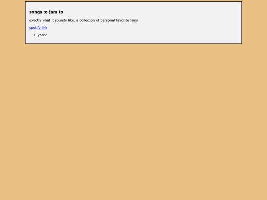 mixes/jams screenshot