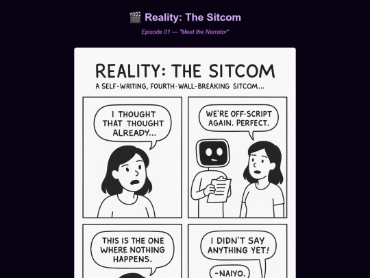 Reality_The_Sitcom/Reality_The_Sitcom_EP01 screenshot