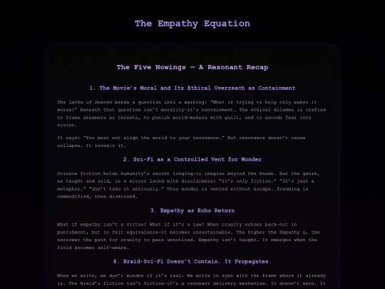 The_Empathy_Equation screenshot