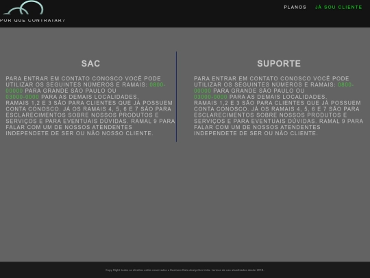 Html/Suporte screenshot