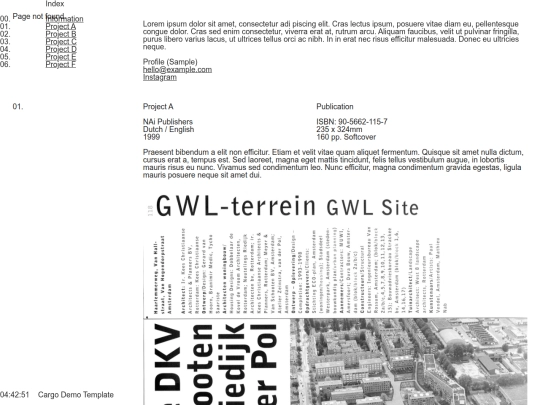 testsite screenshot