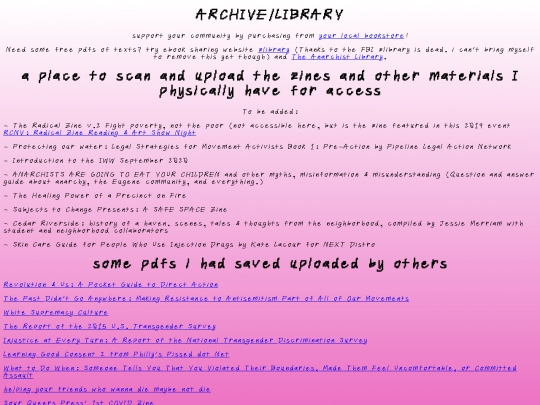 library screenshot