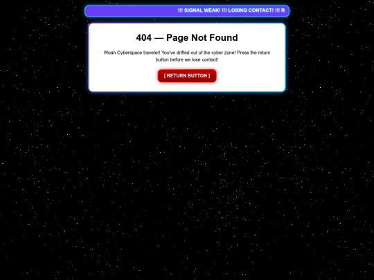 404 screenshot