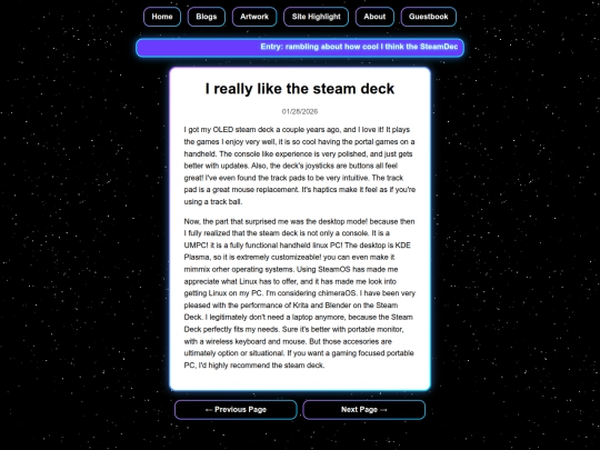 Posts/SteamDeckRamble screenshot