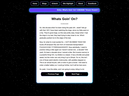Posts/WhatsGoingOn screenshot