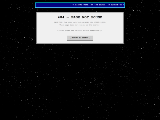 not_found screenshot