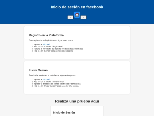 loginfacebook screenshot