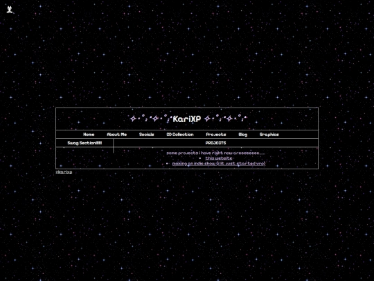 projects screenshot