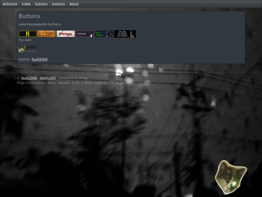 blog/buttons screenshot