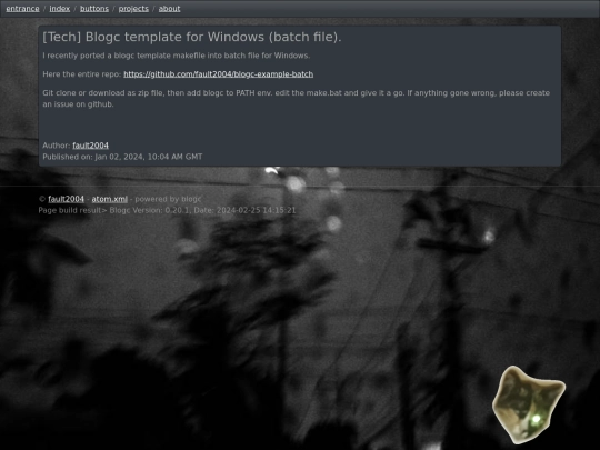 blog/post/post2 screenshot