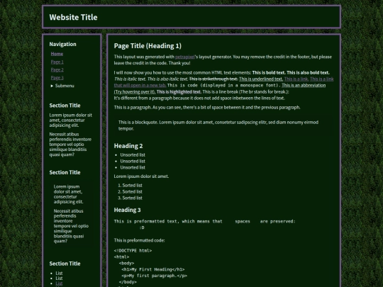 index screenshot