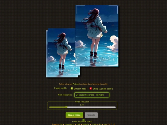 upscalad screenshot