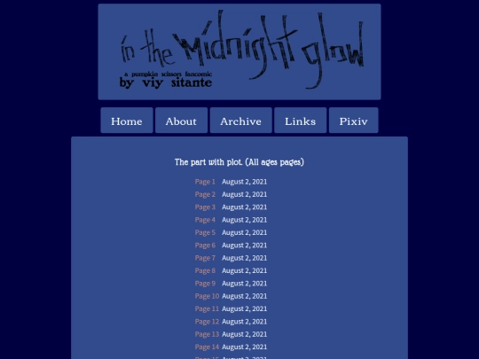 midnightglow/archive screenshot