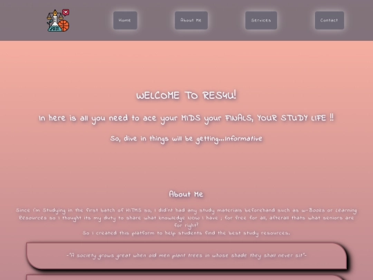 RES4U_assignment/Rsc4U screenshot