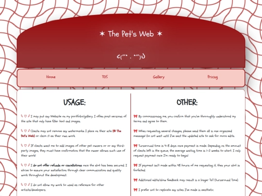 TPW/tos screenshot