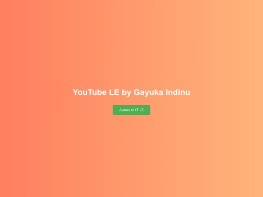 Youtube-LE screenshot