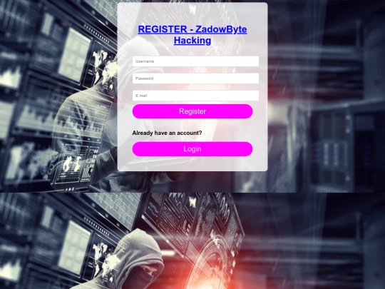 signup screenshot