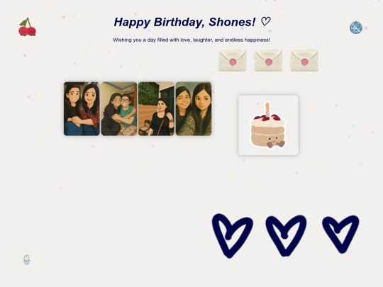 happybdayshones screenshot