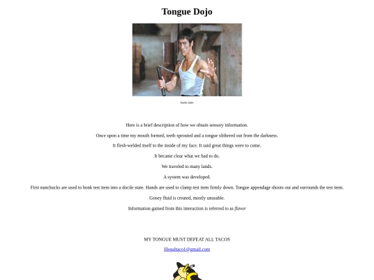 tongueinfo screenshot