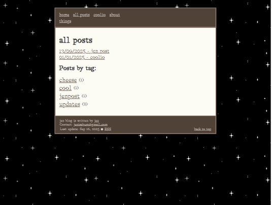 info/all_posts screenshot