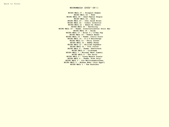 mailarchive screenshot