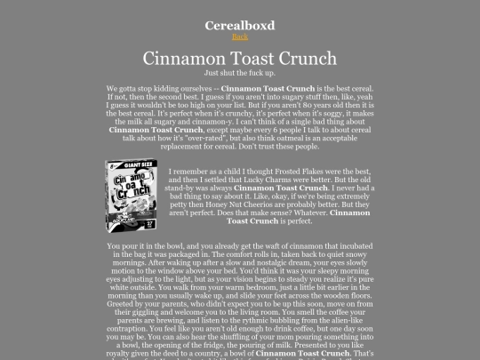 cereal/cinnamon-toast-crunch screenshot