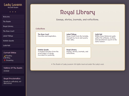 RoyalLibrary screenshot