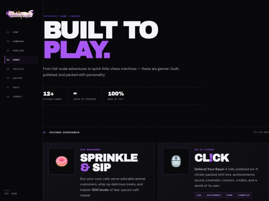 games screenshot