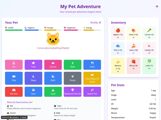 pets screenshot