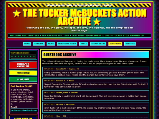 guestbook screenshot