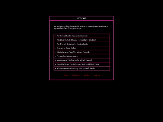 reviews screenshot