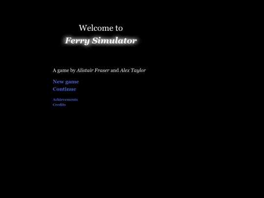 Ferry Simulator v0.12 screenshot